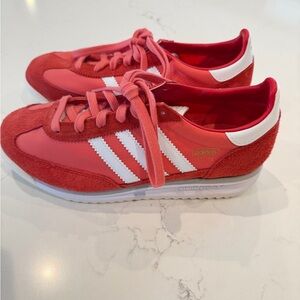 Adidas SL 72 Red and White (ONLY WORN ONES)